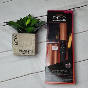 Professional ceramic styling wand kit